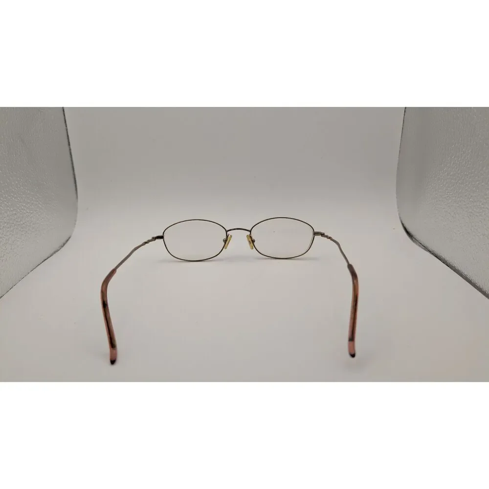 Saks Fifth Avenue Gold Wire Eyeglass Frames
